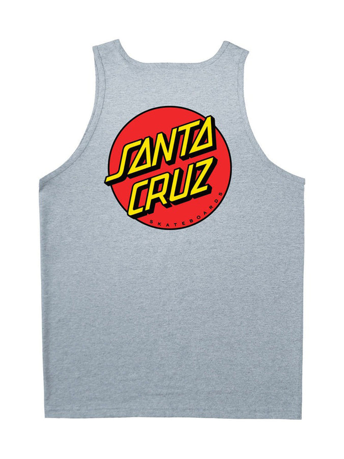 Santa Cruz Classic Dot Tank Top Spring 2026 | SPORT GREY
