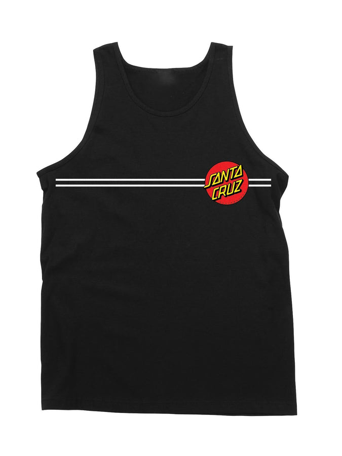 Santa Cruz Classic Dot Tank Top Spring 2026 | BLACK