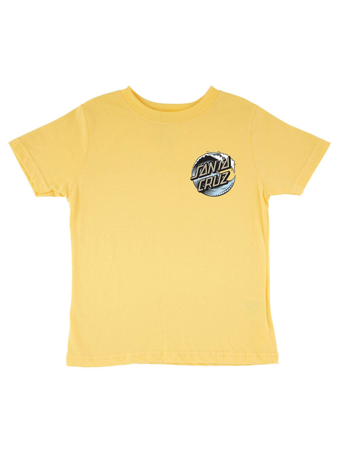 Santa Cruz Wave Dot T-Shit Spring 2026 | BUTTER/LIGHT BLUE
