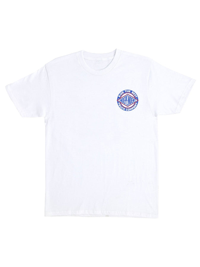 Independent Btg Summit T-Shirt Spring 2026 | WHITE/BLUE/RED