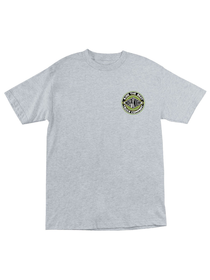 Independent BTG Summit T-Shirt Summer 2026 | SPORT GREY/GREEN