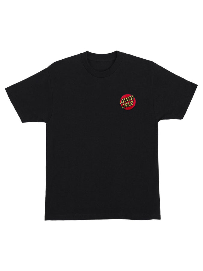 Santa Cruz Cruz Embroidered T-Shirt Spring 2026 | BLACK