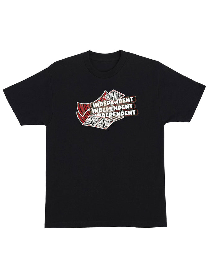 Independent Sticker Pile T-Shirt Spring 2026 | BLACK
