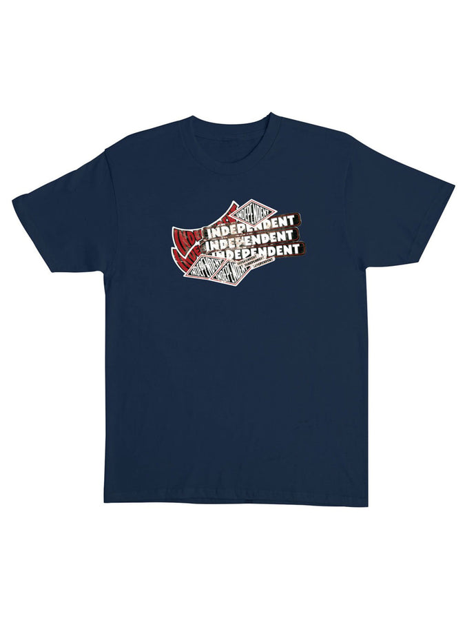 Independent Sticker Pile T-Shirt Spring 2026 | NAVY