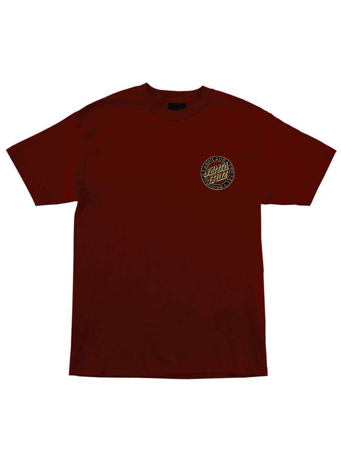 Santa Cruz Loco Dot T-Shirt Spring 2026 | BURGUNDY