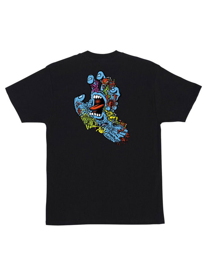 Santa Cruz Roskopp Screaming Five T-Shirt Spring 2026 | BLACK