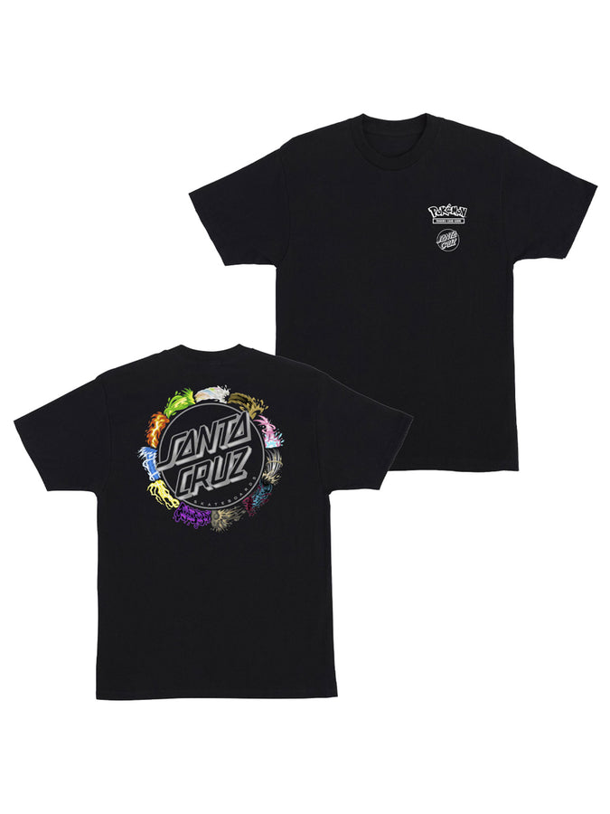 Santa Cruz x Pokemon Power Dot T-Shirt Holiday 2026 | BLACK