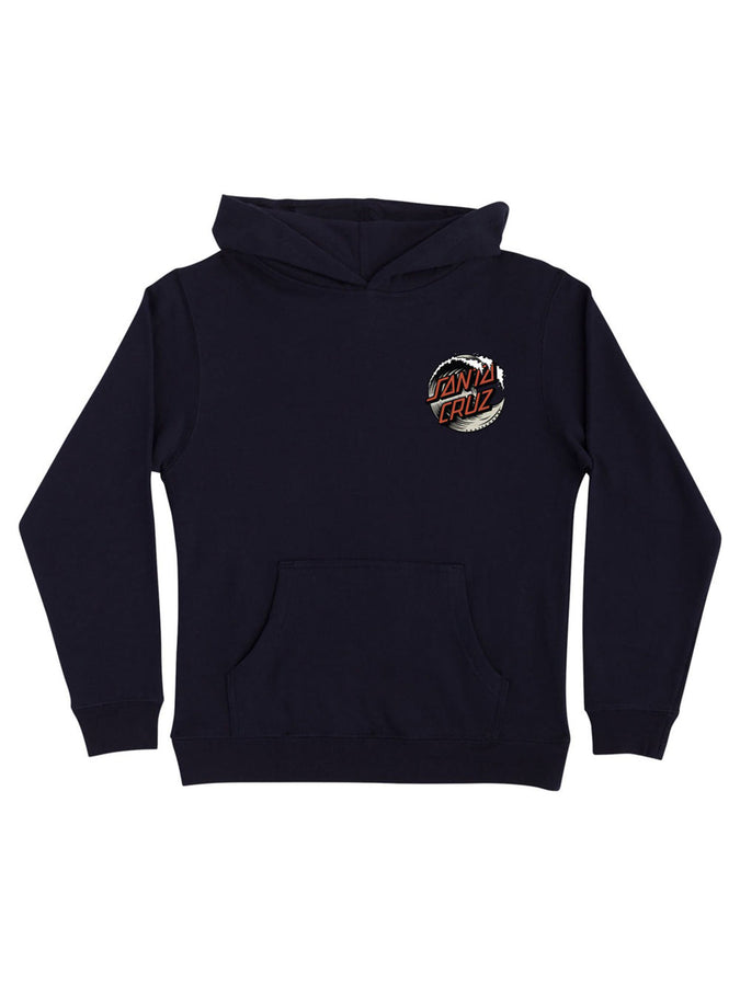Santa Cruz Wave Dot Hoodie Spring 2026 | NAVY/DUST
