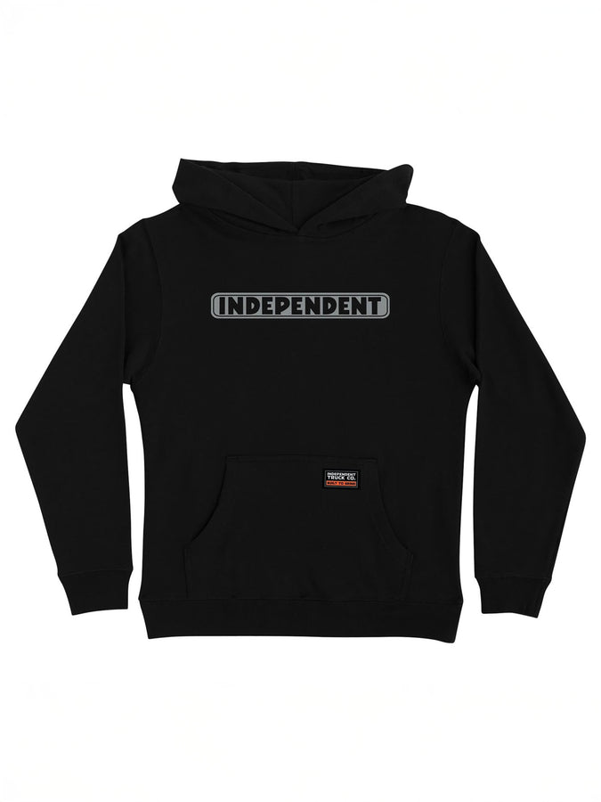 Bar Logo Reflective Hoodie Fall 2025 | BLACK/REFLECTIVE
