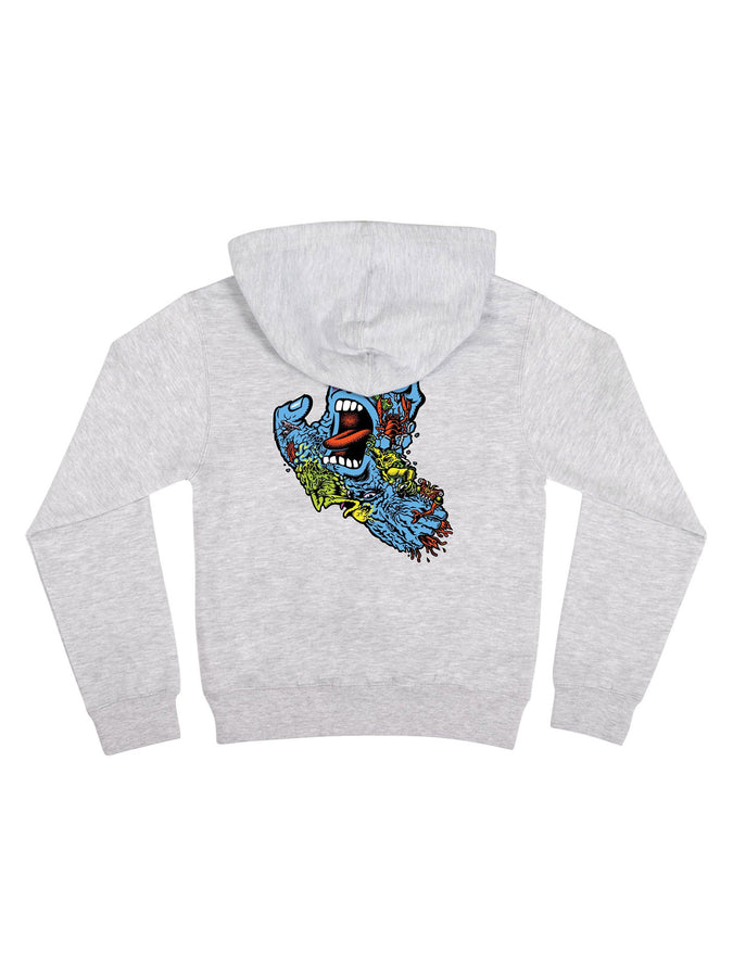 Santa Cruz Roskopp Screaming Five Hoodie Spring 2026 | GREY HEATHER