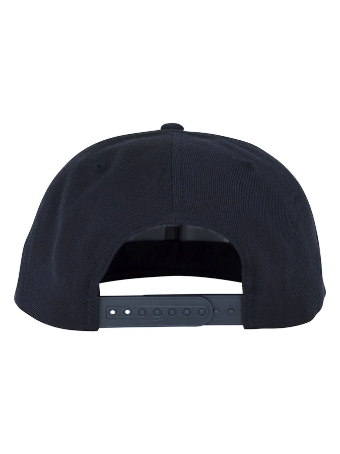 Independent Span Embroidery Snapback Hat | DARK NAVY/WHITE