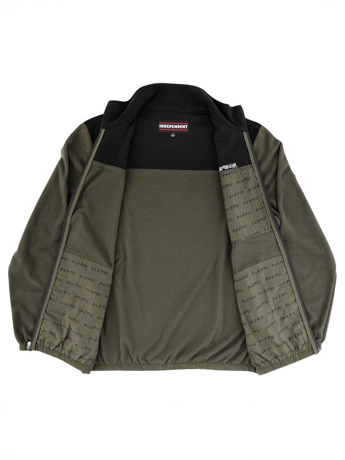 Independent Fleece BTG Jacket Fall 2025 | ARMY/BLACK