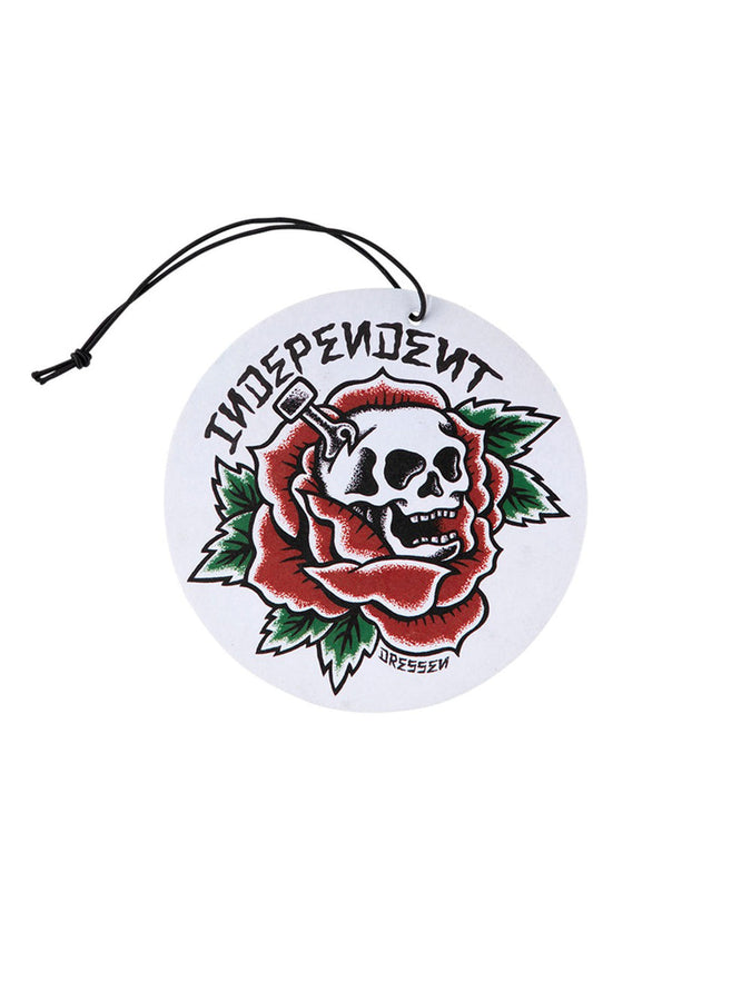 Independent Dressen Skull Rose Air Freshner | WHITE