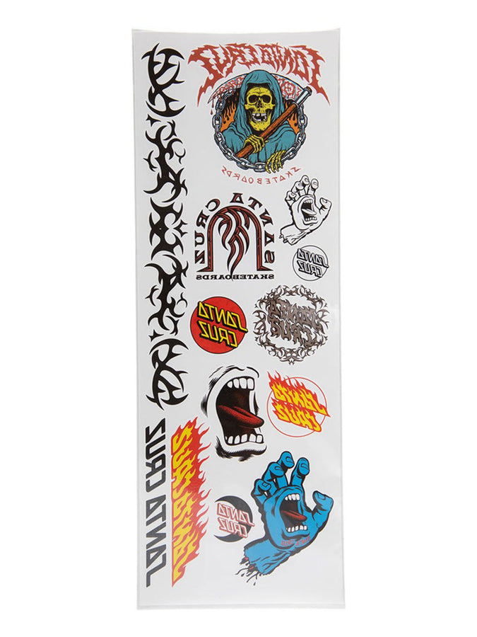 Santa Cruz Temporary Tattoo Set Spring 2026 | MULTI