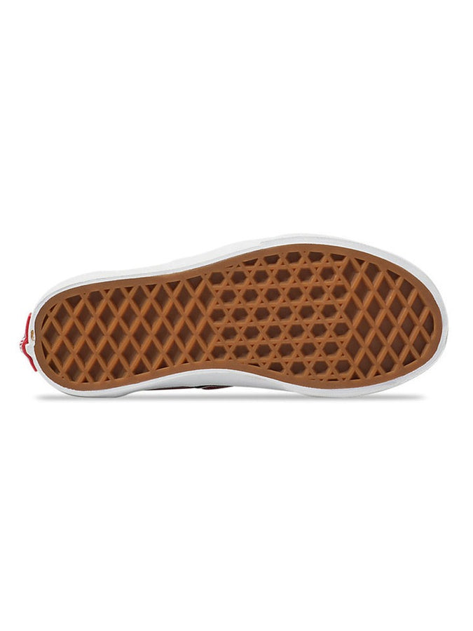 Vans Authentic Elastic Lace Shoes | RACING RED/TRUE WHT (LXP)