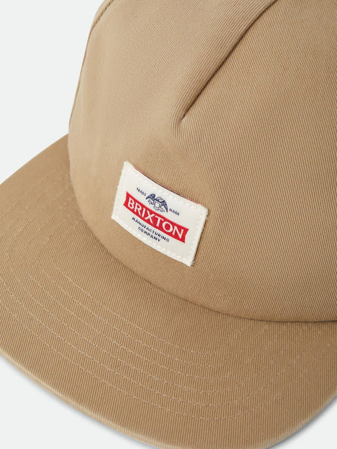 Brixton Trademark Snapback Hat | BRITISH KHAKI