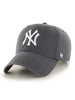 47 MLB Clean Up Graphite New York Yankees Hat