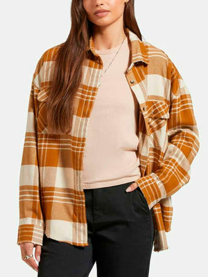 Brixton Bowery Classic Flannel L/S Buttondown Shirt Fall 2024
