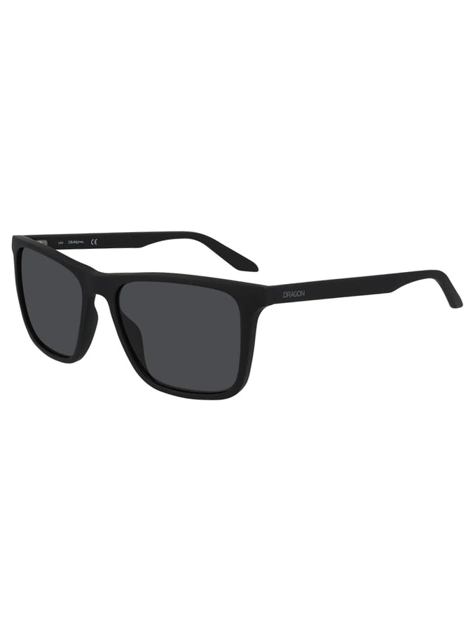 Dragon Renew Polarized Matte Black/Ll Smoke Sunglasses | MATTE BLACK/LL SMOKE