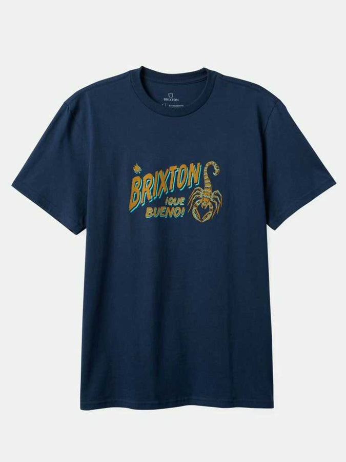 Brixton Vinton Short Sleeve T-Shirt Summer 2024 | WASHED NAVY
