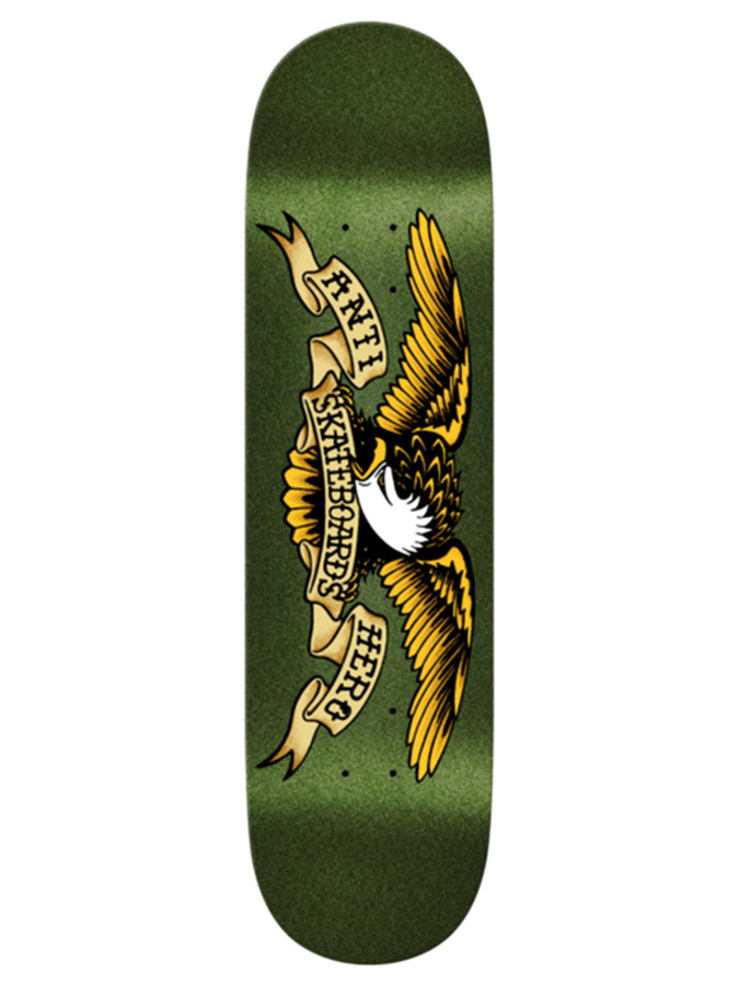 Antihero Easy Rider Classic Eagle 8.38'' Skateboard Deck | GREEN
