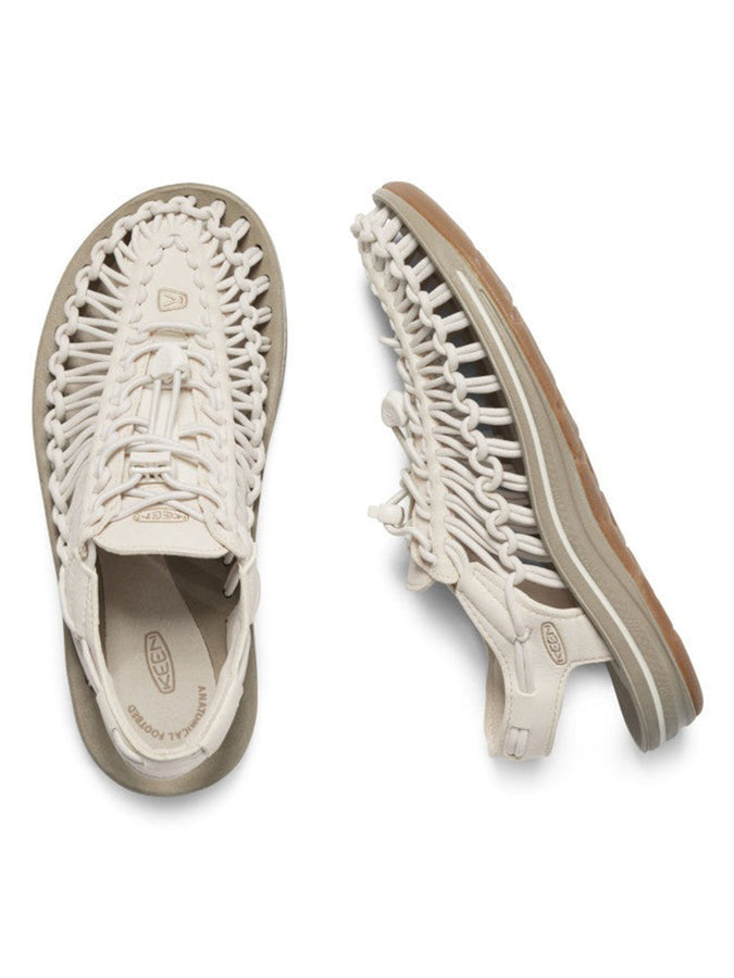 Keen Uneek White Cap/Cornstalk Shoes Spring 2026 | WHITE CAP/CORNSTALK