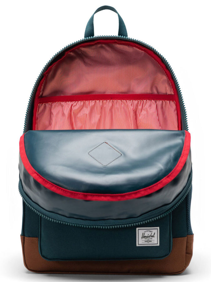 Herschel Heritage Backpack | DARK SEA/SADDLE BROWN (07085)