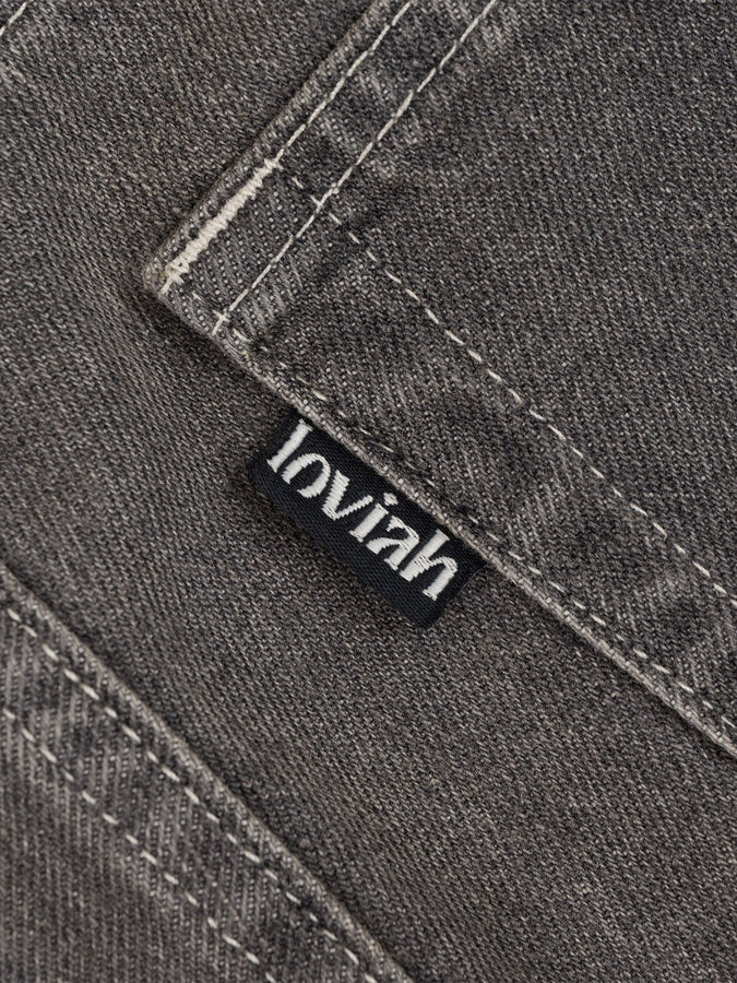 Loviah Og Baggy 5 Pocket Jeans Spring 2026 | GREY STONEWASH