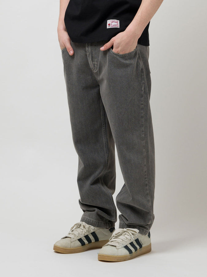 Loviah Og Baggy 5 Pocket Jeans Spring 2026 | GREY STONEWASH