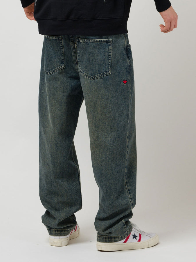 Loviah Og Baggy 5 Pocket Jeans Fall 2026 | PINE ENZYME WASH