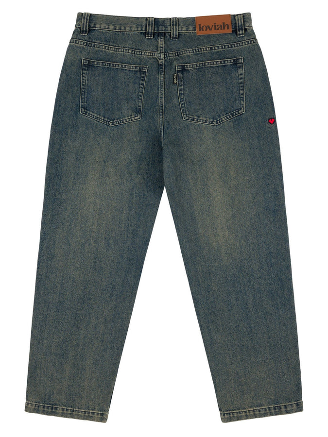 Loviah Og Baggy 5 Pocket Jeans Fall 2026 | PINE ENZYME WASH