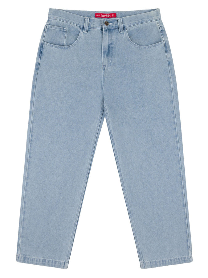 Loviah Og Baggy 5 Pocket Jeans Spring 2026 | WHITE BLUE WASH