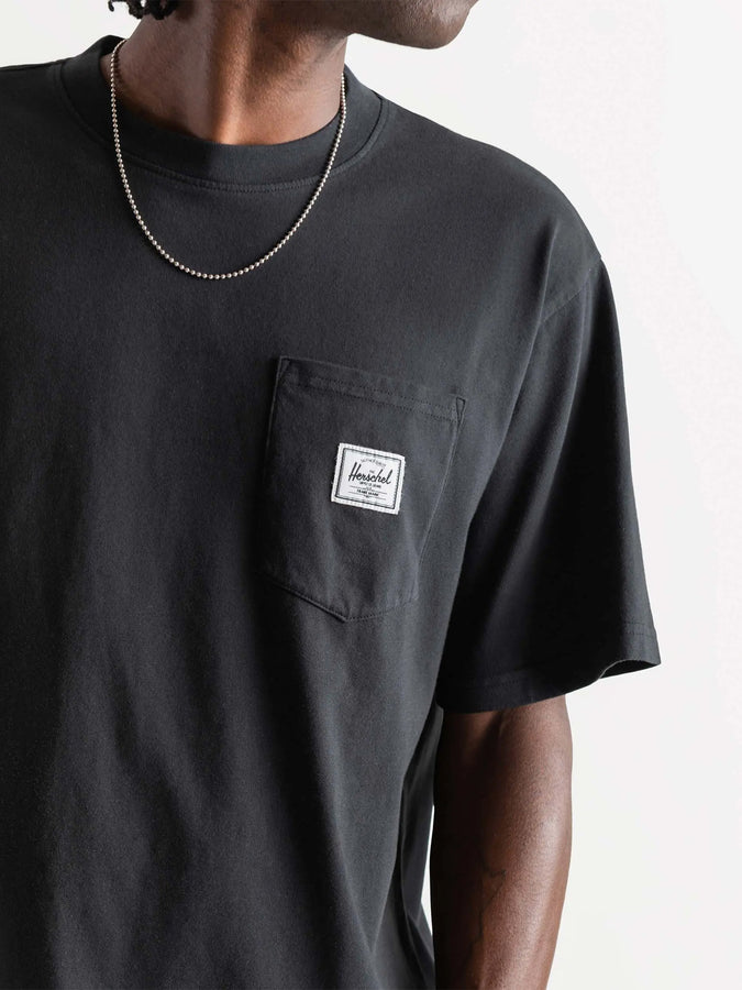 Herschel Pocket T-Shirt Spring 2024 | BLACK (00001)