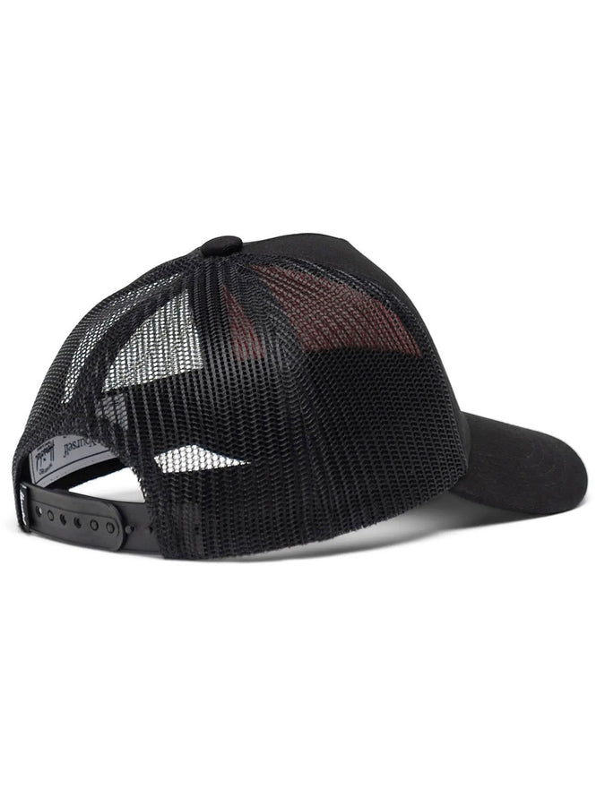Herschel Whaler Cotton Mesh Strapback Hat | BLACK (00001)