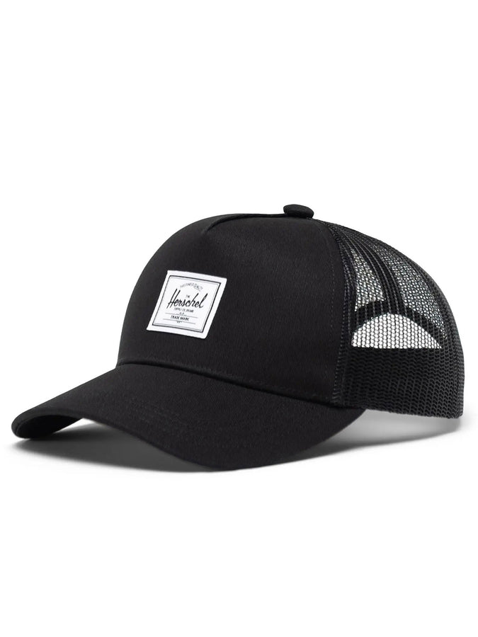 Herschel Whaler Cotton Mesh Hat | BLACK (00001)