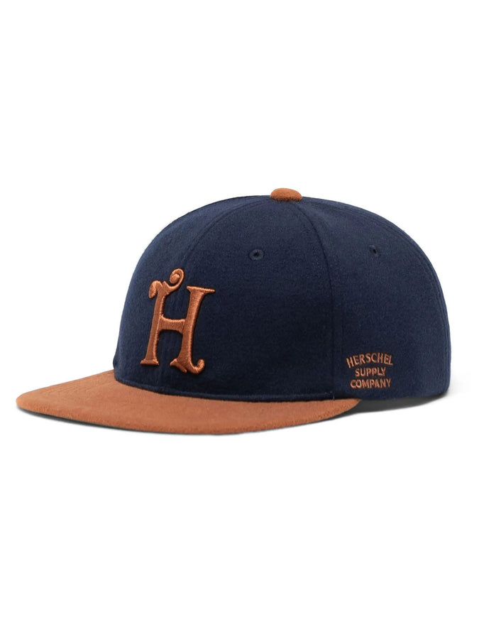 Herschel Vintage Baseball Strapback Hat | DARKEST NAVY/ARGAN OIL (07286)