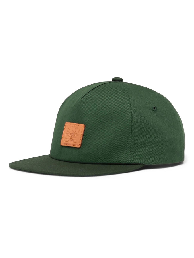Herschel Scout Vintage Strapback Hat | DK GREEN/MOUNTAIN VIEW (07458)