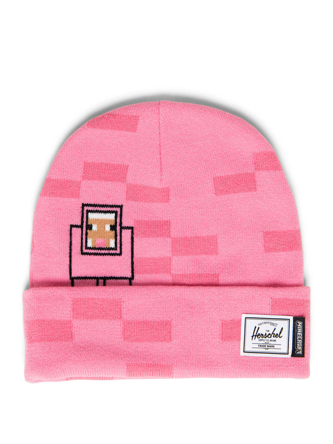 Herschel x Minecraft Elmer Beanie | PINK SHEEP (07616)