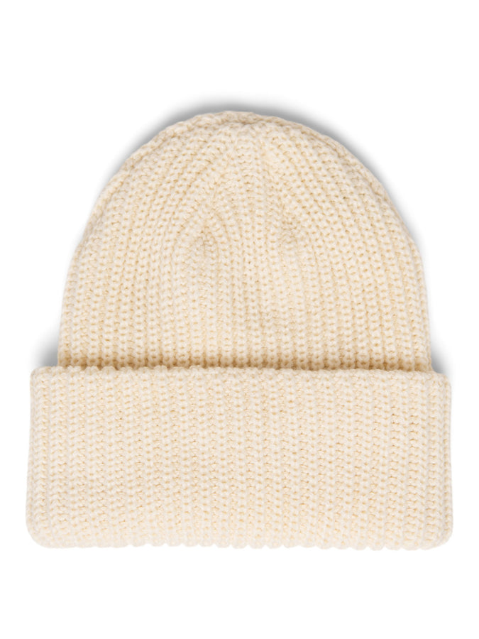 Herschel Douglas Rubber Patch Beanie | VINTAGE WHITE (08240)