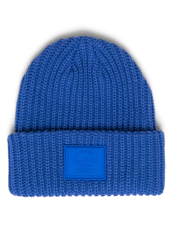Herschel Douglas Rubber Patch Beanie | DAZZLING BLUE (08241)