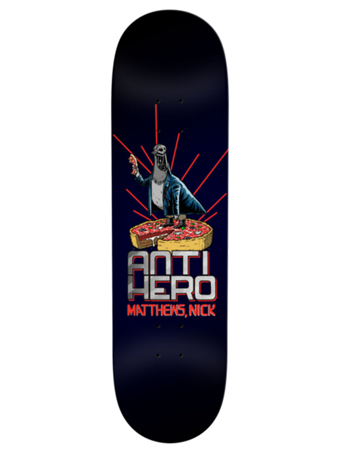 Anti-Hero Matthews P2: Judgement Day 8.38'' Skateboard Deck | BLACK