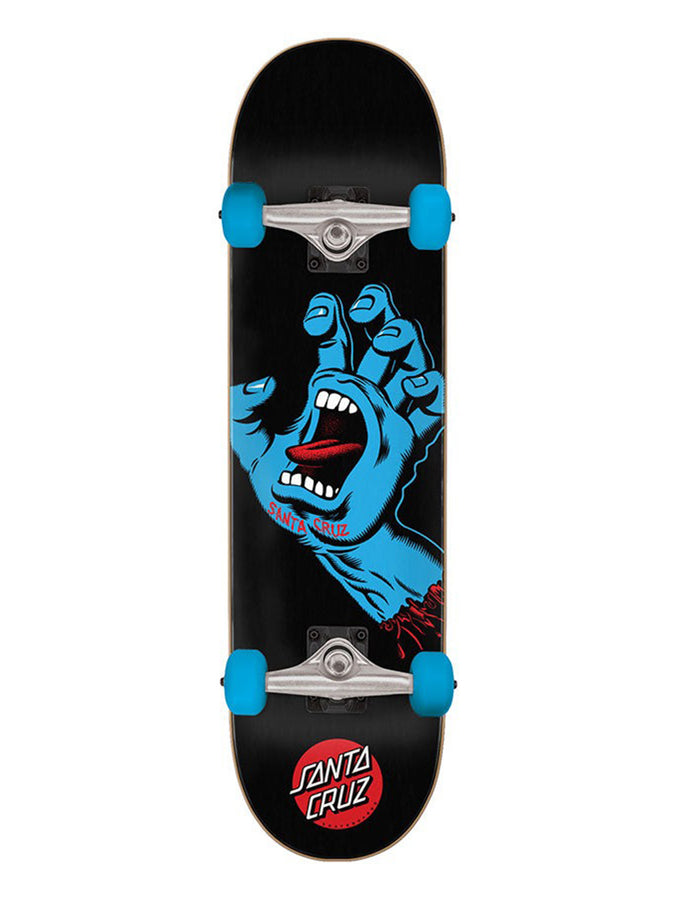 Santa Cruz Screaming Hand 8'' Full Complet Skateboard | BLACK