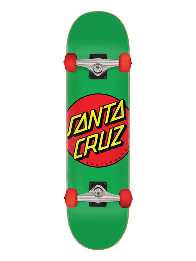Santa Cruz Classic Dot Mid 7.8’’ Complete Skateboard | GREEN