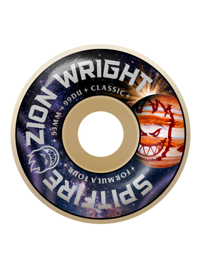 Spitfire F4 Zion Cosmic Skateboard Wheels | NATURAL