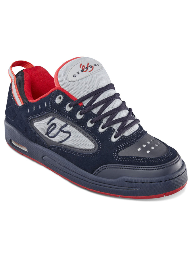 Es Creager Navy/Grey/Red Shoes Spring 2024 | NAVY/GREY/RED (410)