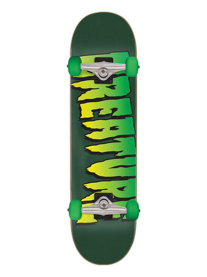 Creature Logo Full 8’’ Complete Skateboard | GREEN