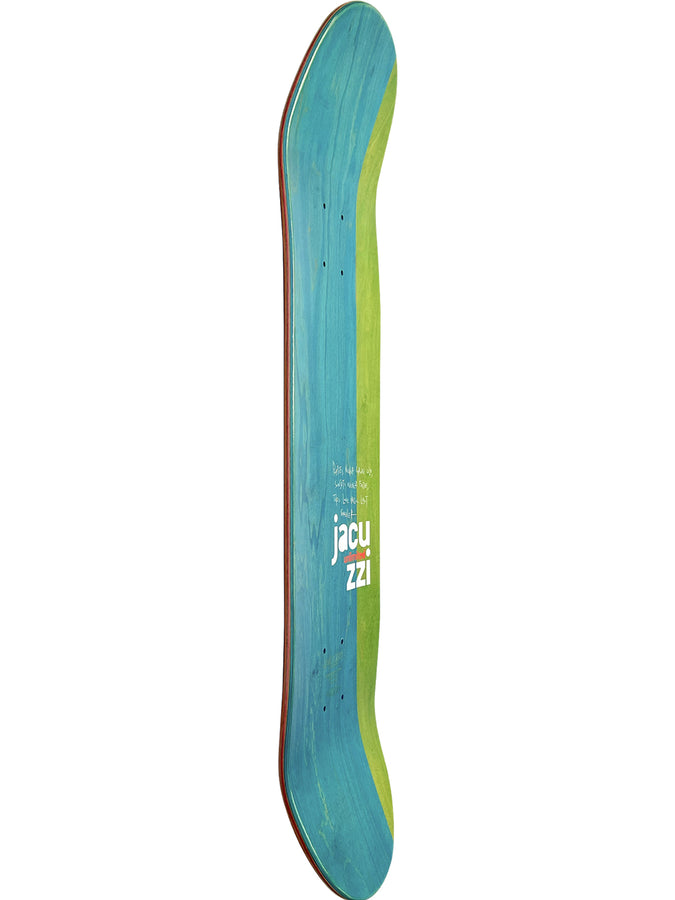 Jacuzzi EX7 Big Ol J 8.5 Old School Skateboard Deck | GREEN