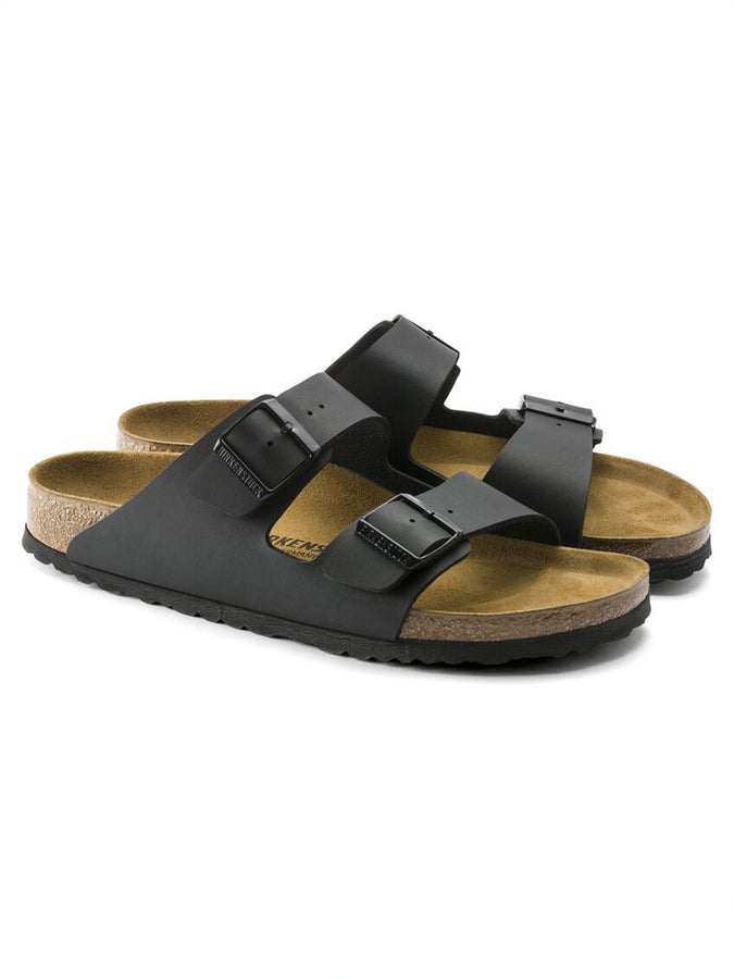 Birkenstock Arizona Birko-Flor R Black Sandals Fall 2025 | BLACK