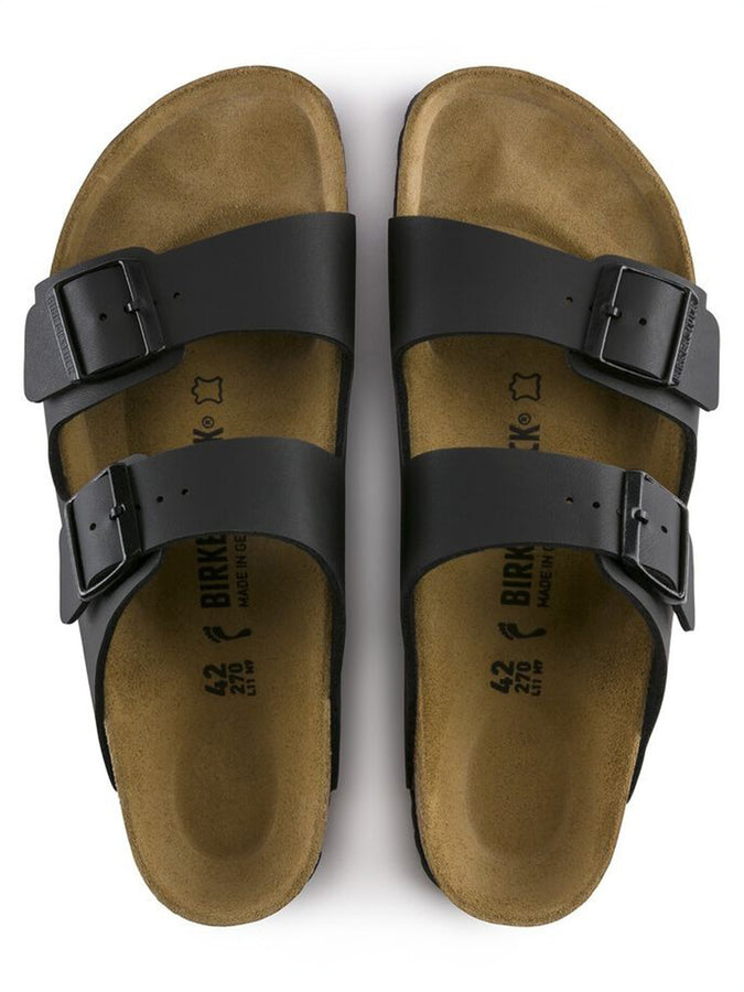 Birkenstock Arizona Birko-Flor R Black Sandals Fall 2025 | BLACK