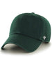 47 Blank Clean Up Flat Dark Green Hat
